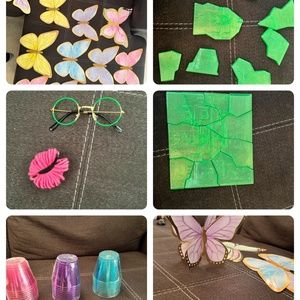 Encanto Decorations.Bruno prophecy tablet,Backdrop, table decor, flowers,candle